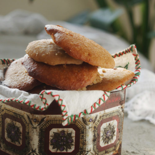 Galletas de naranja y almendra