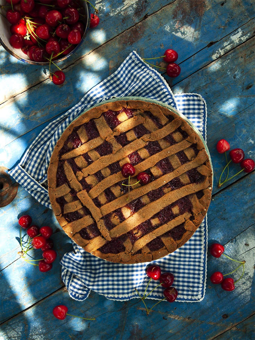 Tarta de cerezas