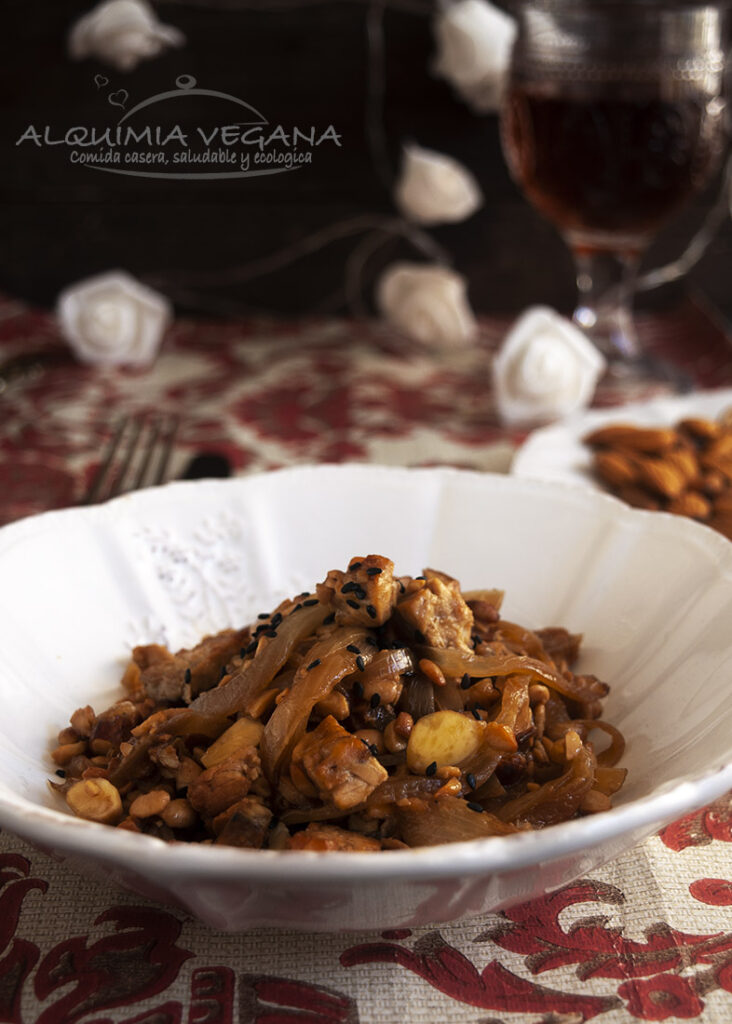 tempeh guisado