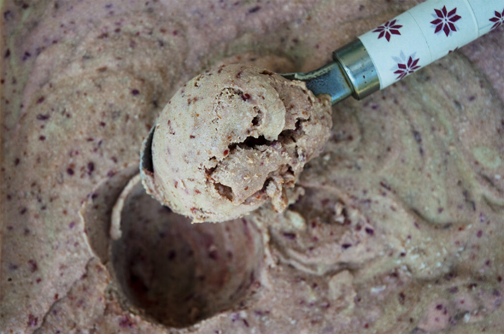 helado de cerezas receta vegana