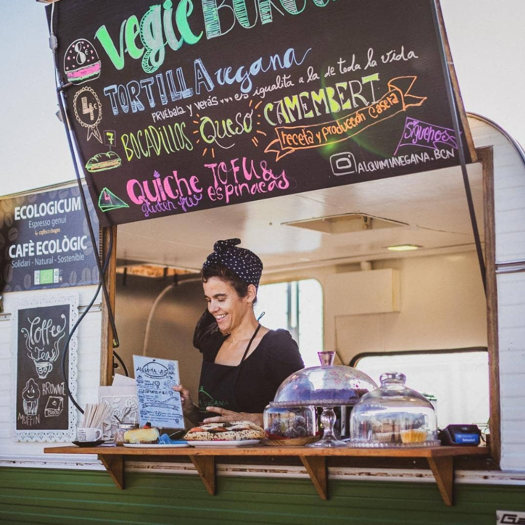Food truck vegano